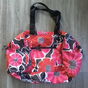 VERA BRADLEY ▪️ CHEERY BLOSSOMS▪️Lightweight Foldable Duffel Tote